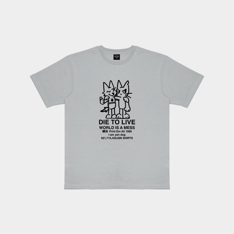 ¥en Dog - Light Smoke Tee