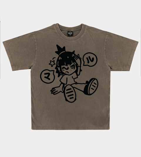 Headache - Coffee Stonewash Tee