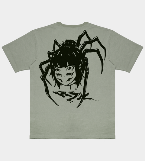 Jorōgumo - Faded Sage Tee