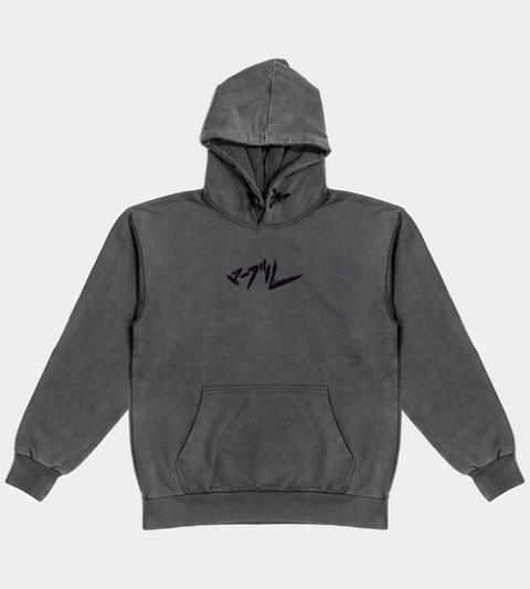 Jorōgumo - Stonewash Hooded Sweatshirt