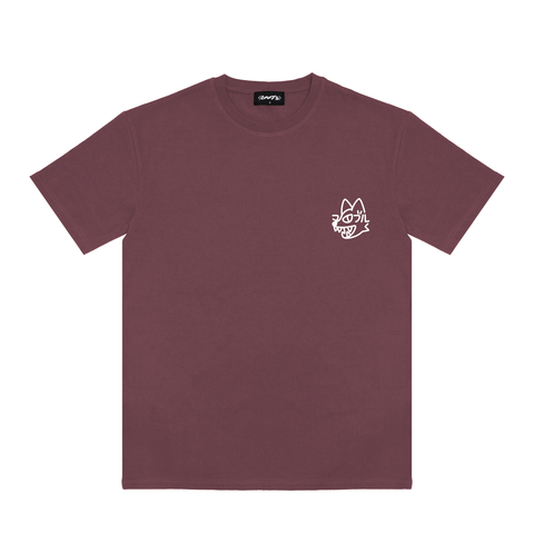 Marble Wolf - OG Wine Tee