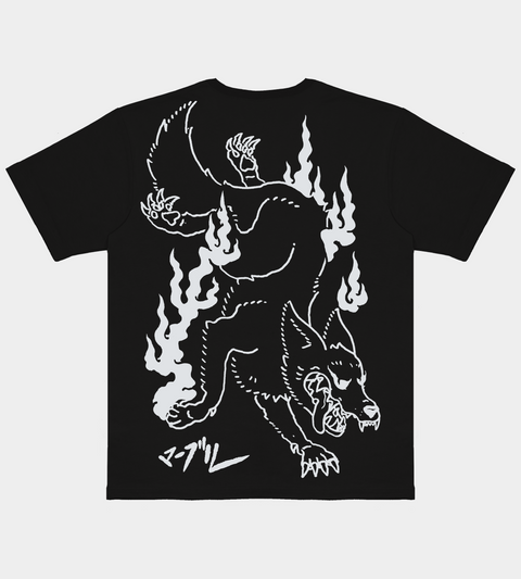 Yokai Inu - Black Tee