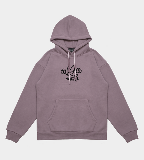TOK¥O - Embroidered Taro Hooded Sweatshirt