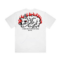 REST -  WHITE TEE