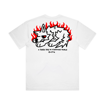 REST -  WHITE TEE