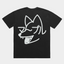 Marble Wolf - Charcoal Tee