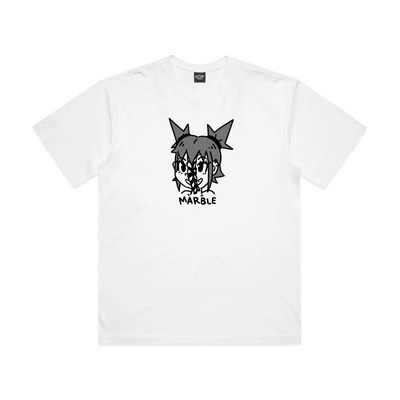 SMILE -  WHITE TEE
