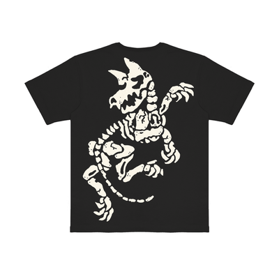 BONES FADED BLACK T-SHIRT