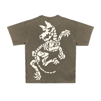 BONES WASHED COFFEE T-SHIRT