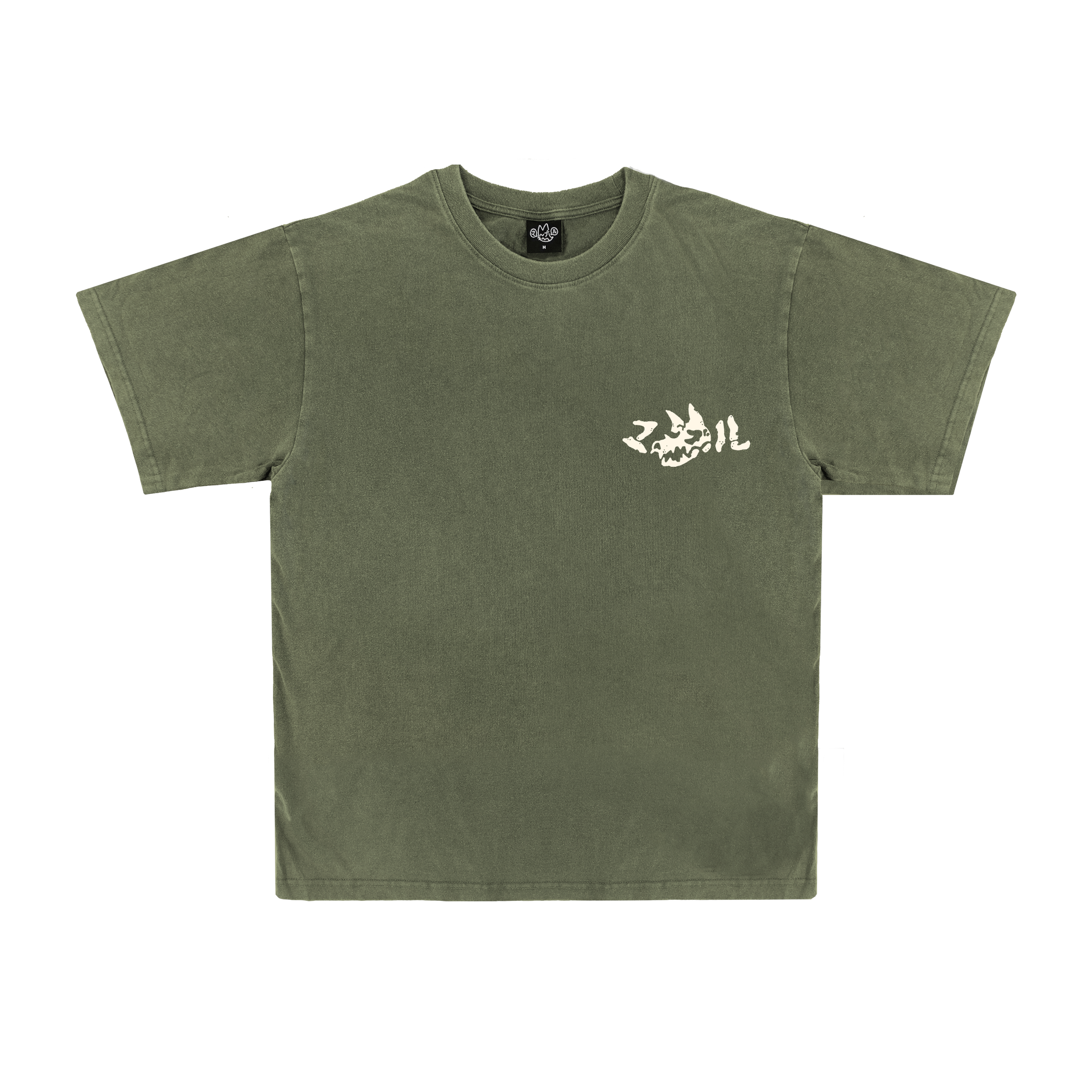 BONES FADED MOSS T-SHIRT