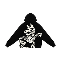 1/1 BONES NEEDLE POINT TERRY HOODIE