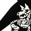 1/1 BONES NEEDLE POINT TERRY HOODIE