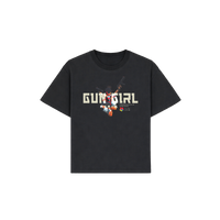 GUN GIRL - BLACK TEE