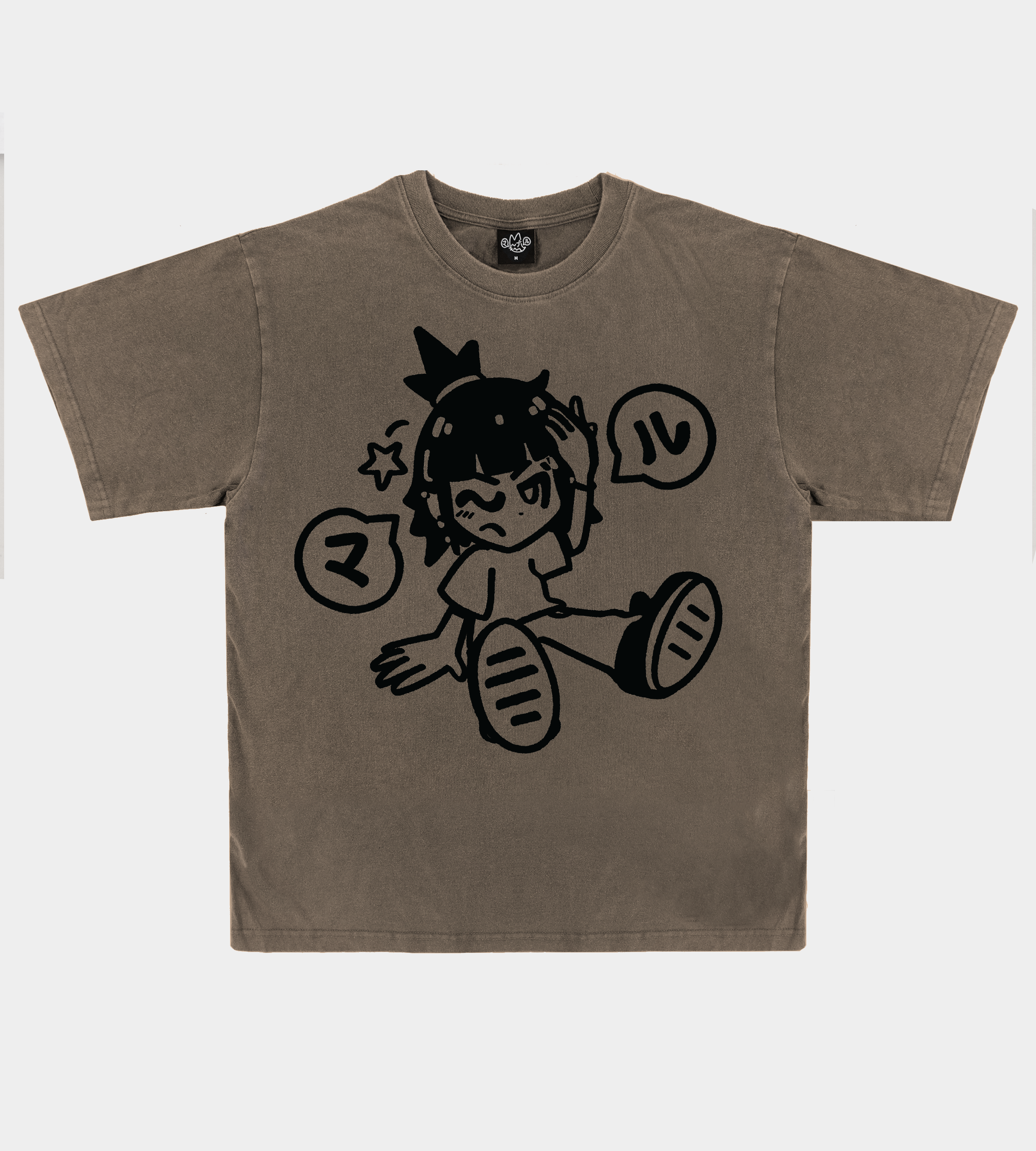 Headache - Coffee Stonewash Tee