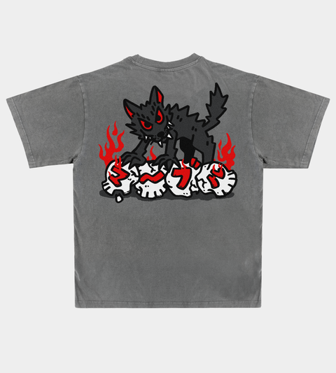 Hell Hound - Stonewash Tee