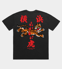 Yokohama Tora - Charcoal Tee