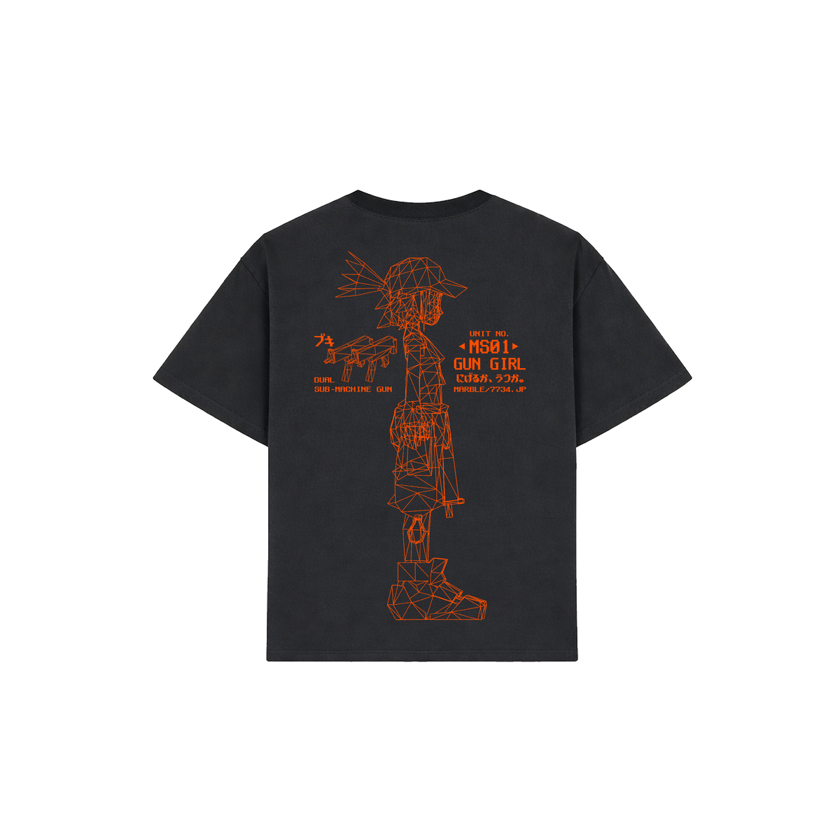 WIRE FRAME - BLACK TEE