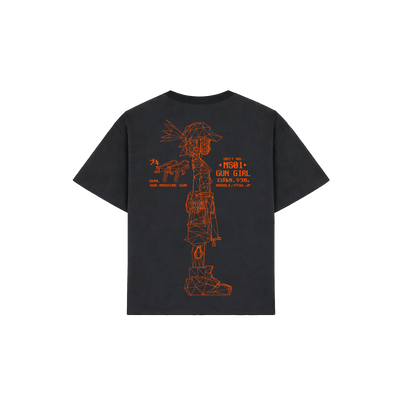 WIRE FRAME - BLACK TEE