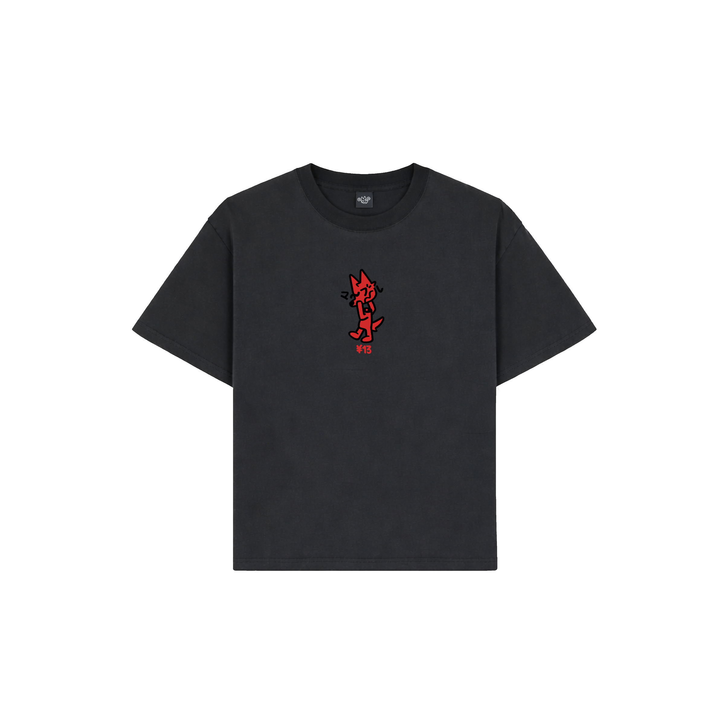 ¥EN DOG 13 - BLACK TEE