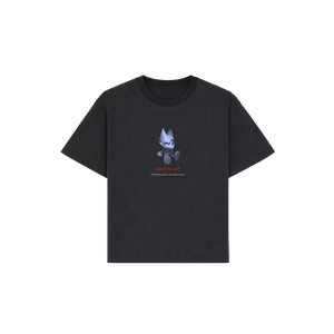 ¥EN DOG PLUSH - BLACK TEE