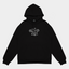 TOK¥O -  Embroidered Black Hooded Sweatshirt