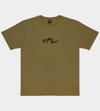 MS! - Gold Leaf Embroidered Tee