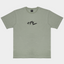 MS! - Sage Green Embroidered Tee