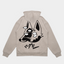 Split - Bone Hooded Sweatshirt